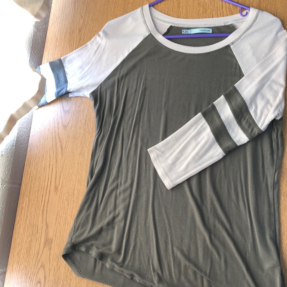 Green long sleeve tee from Maurices